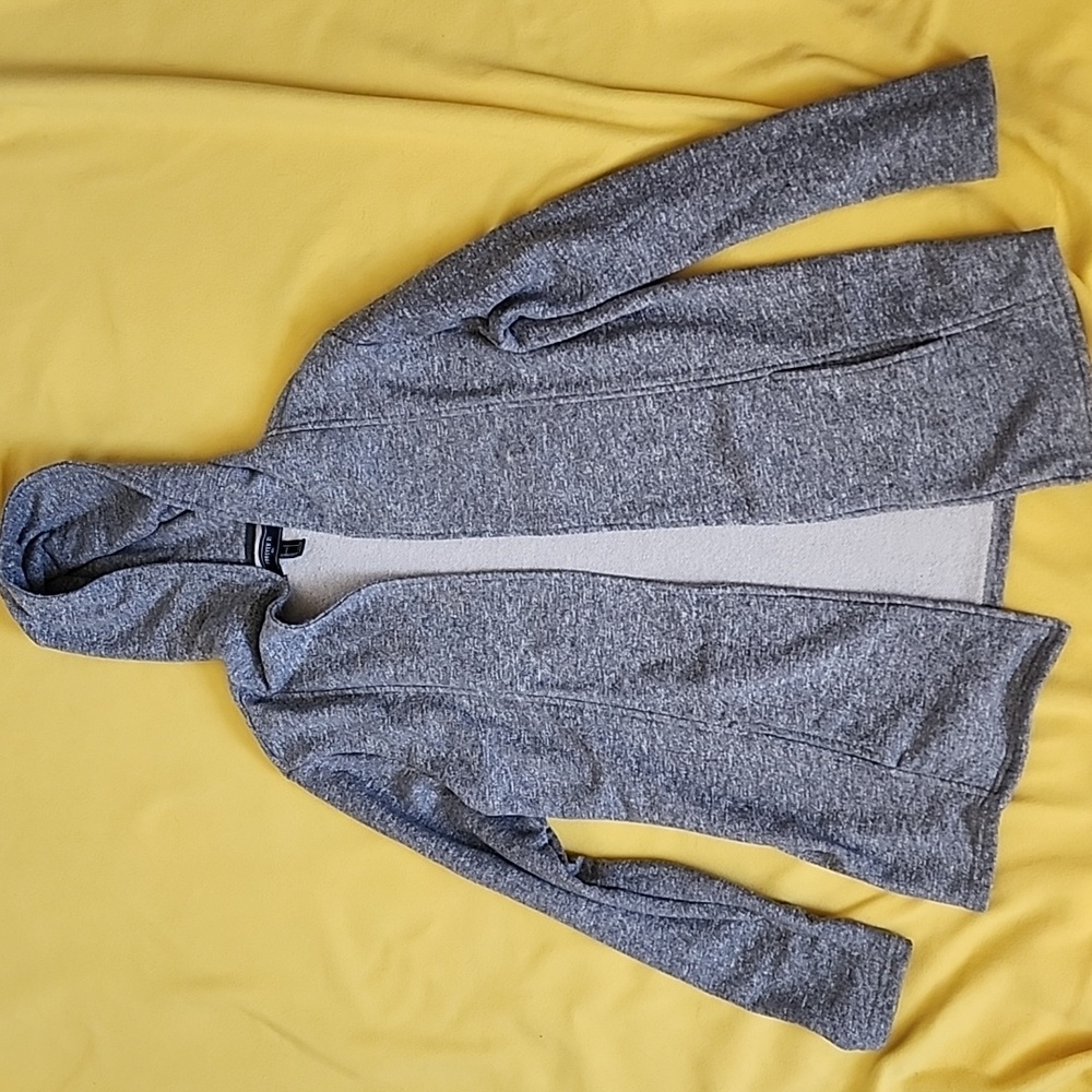 FOREVER 21 Open Front Hoodie Jacket